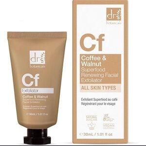 Dr Botanicals Coffee & Walnut Facial Exfoliator